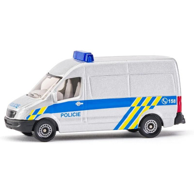 SIKU Blister - Policejní sada 3 aut (česká verze) 1:50