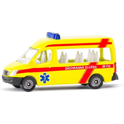 SIKU Blister - Ambulance sada 3 aut (česká verze) 1:50