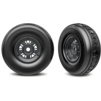 Traxxas Kerék 3.2/4.9", Disc Pro Scale® Sand Car Fekete Króm, Gumiabroncsok - Nyíl (Elöl) (Pár). Teljesen ragasztva. Használj #10976 gyűrűket a kiegészítéshez.