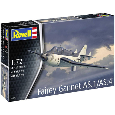 Plastic ModelKit letadlo 03775 - Fairey Gannet AS.1/AS.4 (1:72)