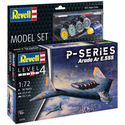 ModelSet letadlo 63790 - Arado Ar E.555 - P-Series (1:72)