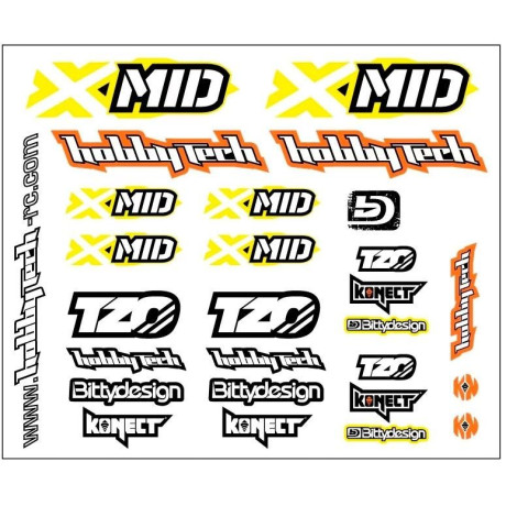 Xmid buggy samolepky