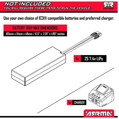 Arrma Typhon Mega 665 1:8 4WD RTR červená