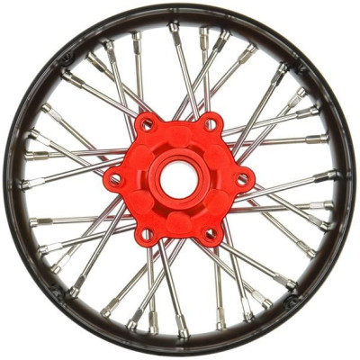 Pro-Line disk přední Pro-Spec V2 Bead, hliník, černý/červený: Promoto-SM