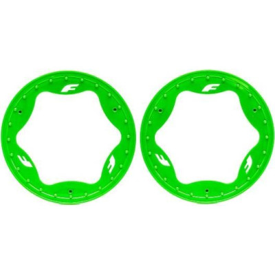Traxxas beadlock kroužek 3.9" zadní zelený (2)