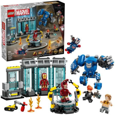LEGO Marvel - Iron Man a jeho laboratoř: Síň brnění