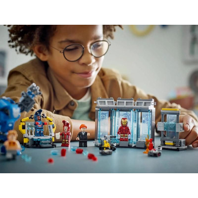 LEGO Marvel - Iron Man a jeho laboratoř: Síň brnění