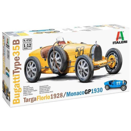 Model Kit auto 4716 - Bugatti T35B Targa F./GP Monaco (1:12)