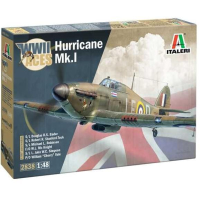 Model Kit letadlo 2838 - Hurricane Mk.I aces (1:48)