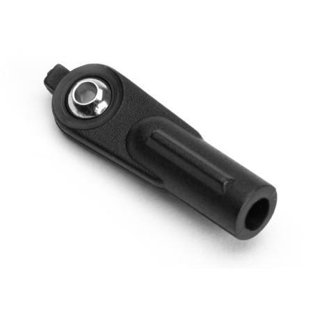 Plastový kloubek M3 s mosaznou kuličkou a vrtáním 2,0mm, 100 ks.