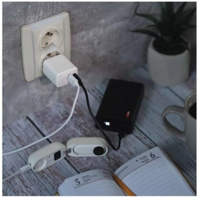 Síťový USB adaptér (zdroj) GaN PD 20W