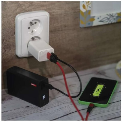 Síťový USB adaptér (zdroj) GaN PD 45W