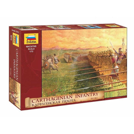 Model Kit figurky 8010 - Carthagenian Infantry (1:72)
