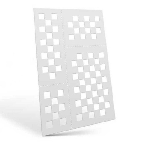 Rugalmas sablonok - RECSET L (7mm)