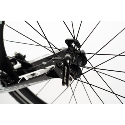 Crussis koloběžka Cobra 4.2-2 černá/bílá