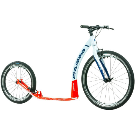 Crussis koloběžka Cobra 4.2-4 bílá/červená