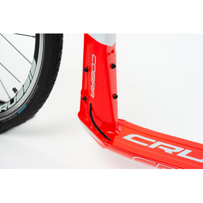 Crussis koloběžka Cobra 4.2-4 bílá/červená