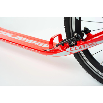 Crussis koloběžka Cobra 4.2-4 bílá/červená