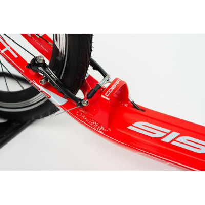 Crussis koloběžka Cobra 4.2-4 bílá/červená