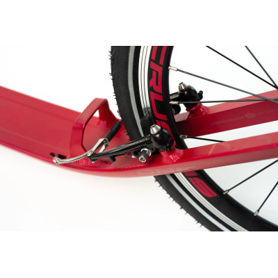 Crussis koloběžka One Cobra 4.2-2 vínová