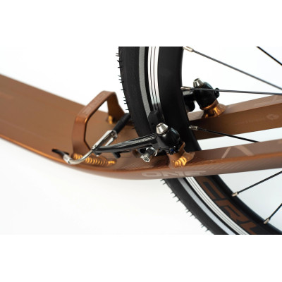 Crussis koloběžka One Cobra 4.2-5 zlatá