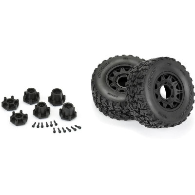 Pro-Line kolo 1:10, pneu 2.8" Jaeger HP, disk černý H12/14mm(2)