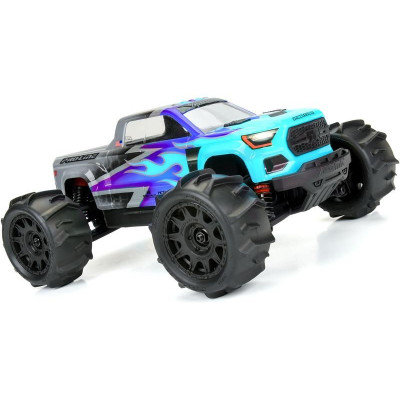 Pro-Line kolo 1:18, pneu Dumont, disk černý, H12mm (4): Granite GROM