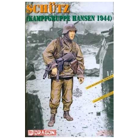Model Kit figurky 1623 - SCHÜTZ KAMPFGRUPPE (HANSEN 1944) (1:16)