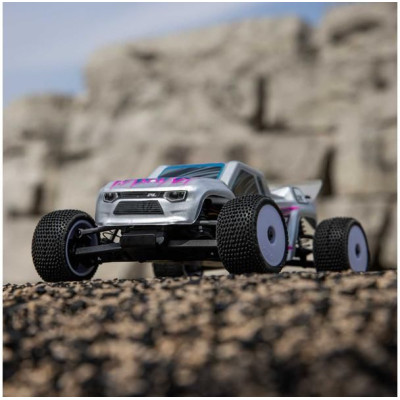 Losi Micro-T 1:28 RTR stříbrná