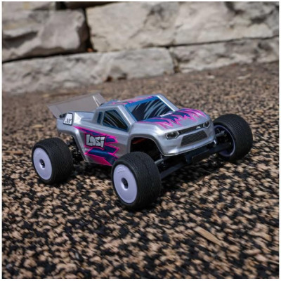 Losi Micro-T 1:28 RTR stříbrná