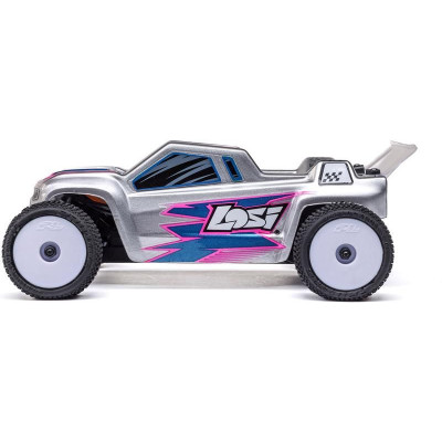 Losi Micro-T 1:28 RTR stříbrná