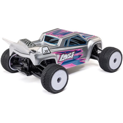 Losi Micro-T 1:28 RTR stříbrná