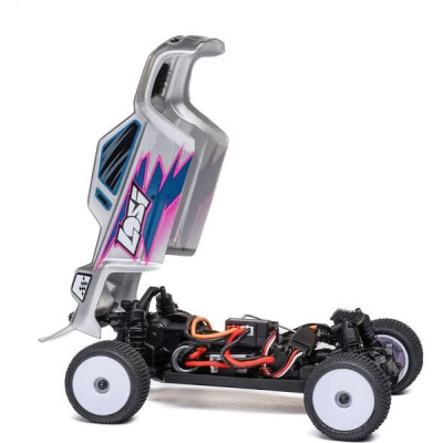 Losi Micro-T 1:28 RTR stříbrná