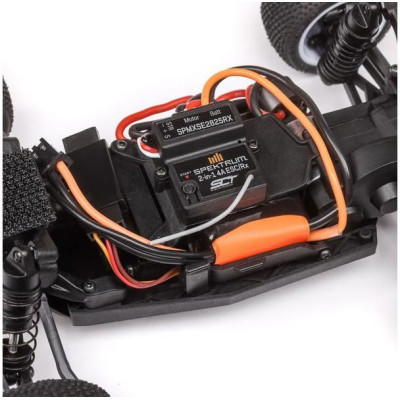 Losi Micro-T 1:28 RTR stříbrná