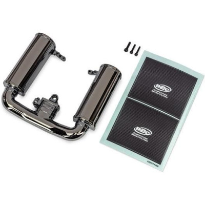 Traxxas sání motoru černý chrom