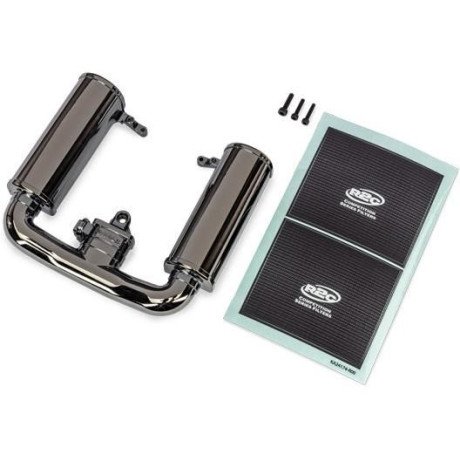 Traxxas sání motoru černý chrom