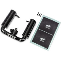 Tuning alkatrész Traxxas 1:5/1:6 RC autó modellekhez (Funco): fekete fényes szívócső.