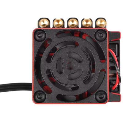 CMM-10 Racing Controller - 2-3S - 220A - senzorový regulátor - černý/červený
