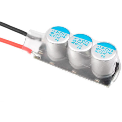 CMM-10 Racing Controller - 2-3S - 220A - senzorový regulátor - černý/červený