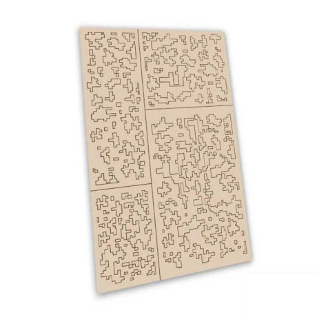 Öntapadós sablonok - Pixel Camo / Öntapadós sablonok - Pixel Camo