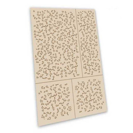 Öntapadós sablonok - Ambush Disc Camo / Öntapadós sablonok - Ambush Disc Camo