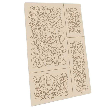 Öntapadós sablonok - Hüllőbőr / Öntapadós sablonok - Hüllőbőr