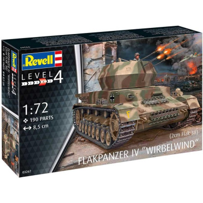 Plastic ModelKit military 03267 - Flakpanzer IV Wirbelwind (2 cm Flak 38) (1:72)