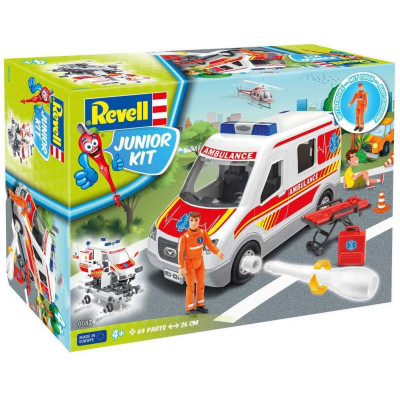 Junior Kit auto 00824 - Ambulance Car (1:20)