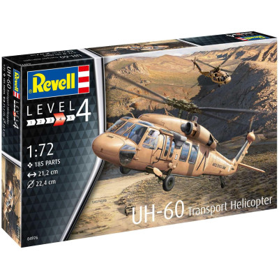 Plastic ModelKit vrtulník 04976 - UH-60 (1:72)
