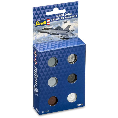 Sada barev Email Color 32206 - F35 (6 x 14ml)