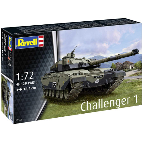 Plastic ModelKit tank 03365 - Challenger 1 (1:72)