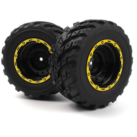 Kola kompletní (4 ks) Smyter MT - Žlutý