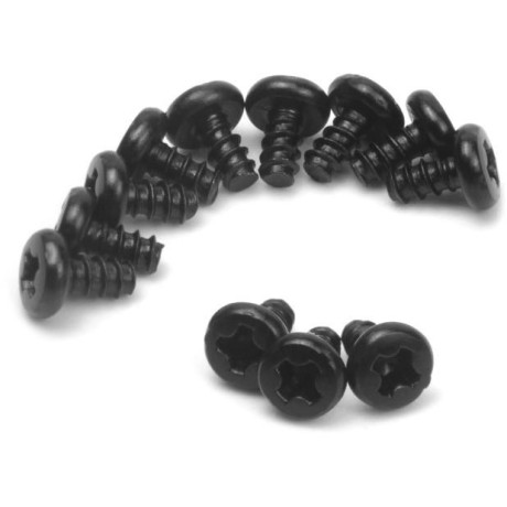 Samořezné šroubky s kulatou hlavou PBH02x4 mm