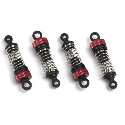 Set tlumičů (červené/4ks)